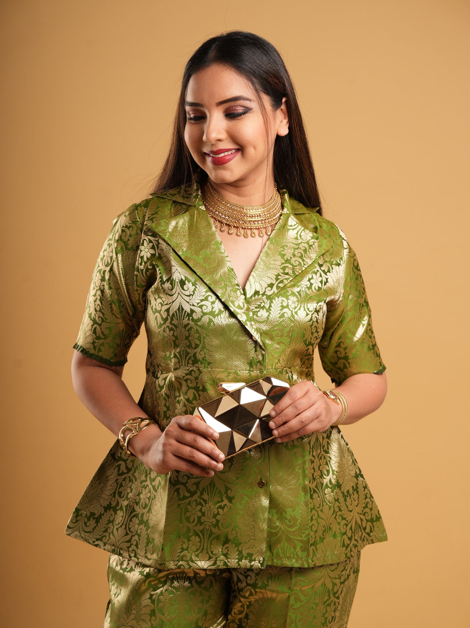 Banaras Brocade Suit